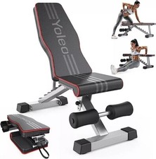 YOLEO Foldable Gym Bench for