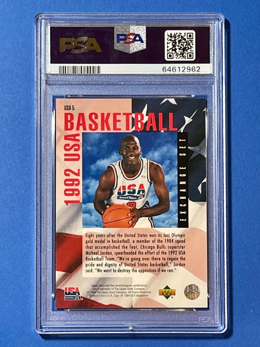PSA NBA 1993 SE USA TRADE MICHAL JORDAN