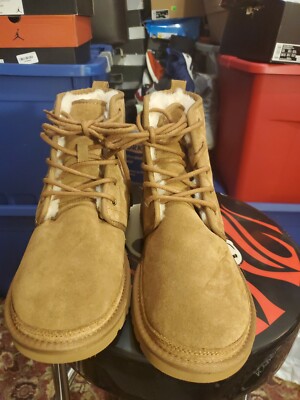 NWT Ugg Harkley Mens Style : 1016472 UGG Mens Harkley Boots 1016472-CHE Chestnut– Premium Lounge NY main image 2