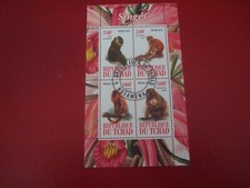 CHAD - 2010 MONKEYS - MINISHEET - UNMOUNTED USED MINIATURE SHEET