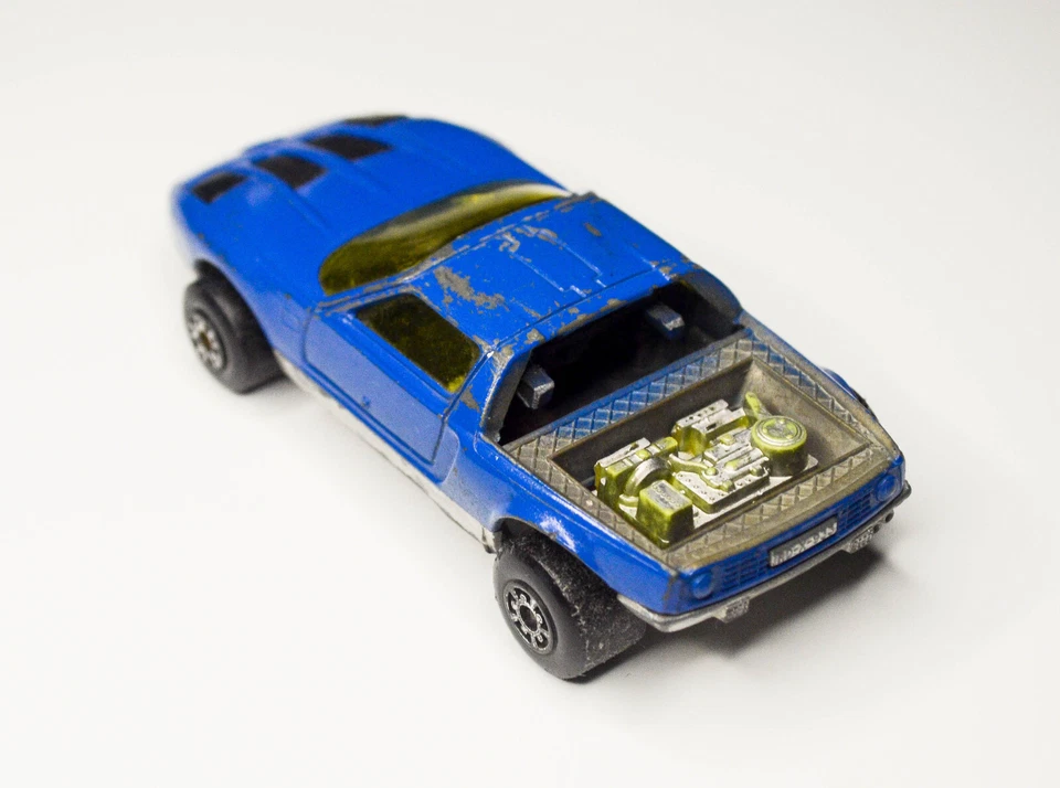 1971 MERCEDES C III Vintage Metal car Matchbox Speed Kings made in Bulgaria - Image 4 of 4