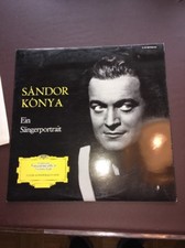 Sandor Konya LP Ein Sängerportrait (df) 10 Inch