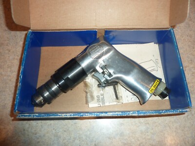 Central Pneumatic 3/8 reversible air drill NOS