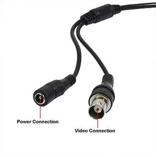 10x Video Power BNC 12V Connector Stripped Wire cctv cable camera end 1.5T 5pin - Image 3 of 4