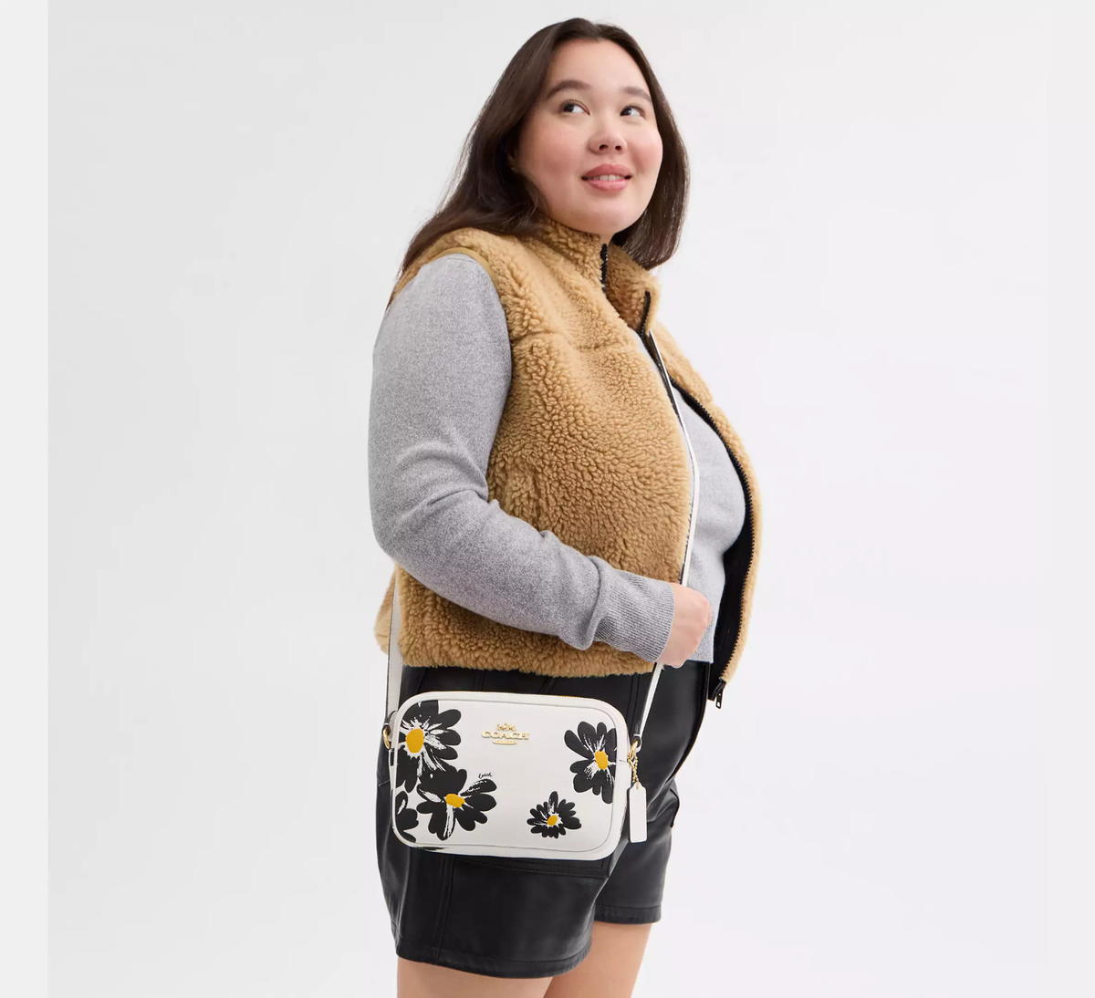 NWT Coach Jamie Camera Bag With Floral Print CZ598 | eBay