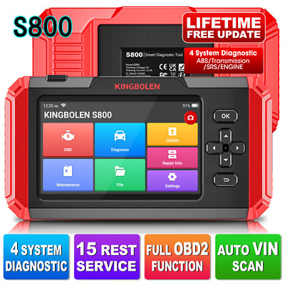 KINGBOLEN S800 Profi KFZ Diagnosegerät Auto OBD2 Scanner 4 System Mit AutoVIN
