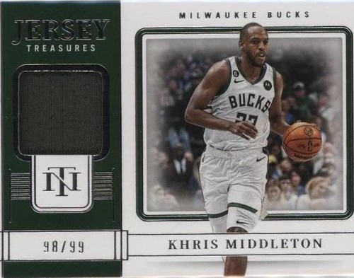 2018 KHRIS MIDDLETON PSA 9 AUTO PANINI NATIONAL TREASURES GAME