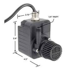 115v 210gph Parts Fully Submersible Washer Pump Corrosion Resistant Materials