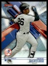 2018 Bowman's Best Refractor Andrew McCutchen New York Yankees #6 *Noles2148*