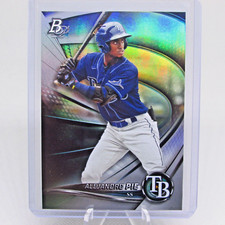 2022 Bowman Platinum Alejandro Pie Base #TOP-79 Tampa Bay Rays Prospect