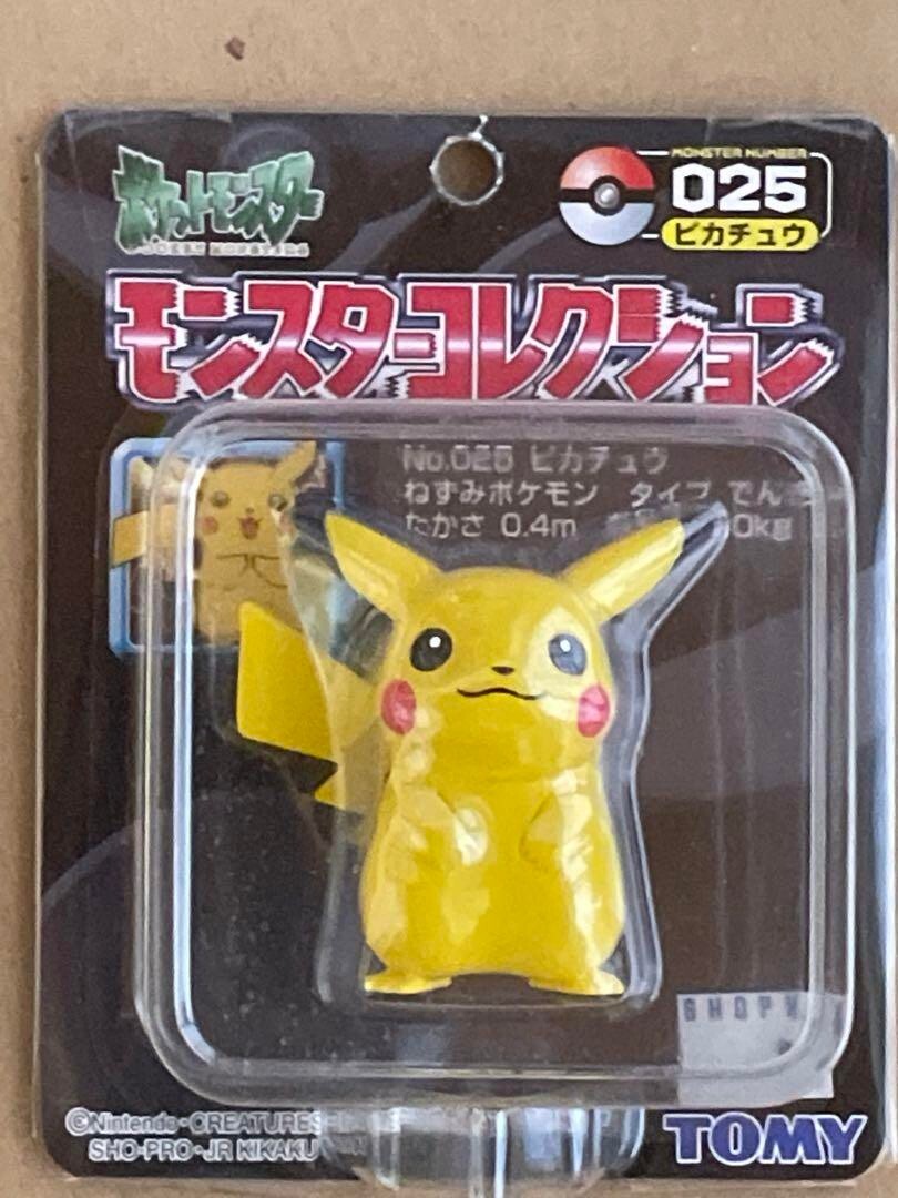 TOMY モンスターコレクション No.025 ピカチュウ Tomy Pokemon Monster Collection Moncolle Figure Pikachu #025 F/S