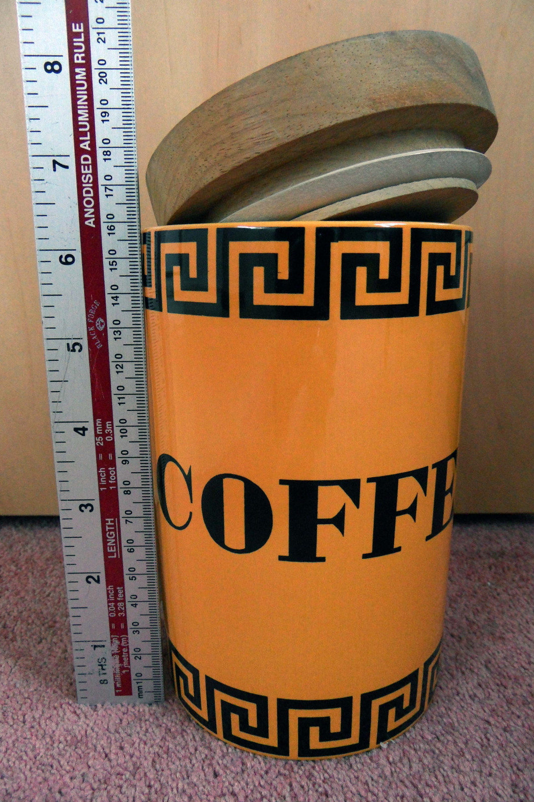 NEW REPLACEMENT RUBBER SEALS FOR PORTMEIRION JARS INC. GREEK KEY