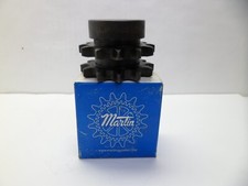 MARTIN D40B12H DOUBLE SINGLE SPROCKET W/HUB SMOOTH BORE 40 CHAIN 12 TOOTH NOS