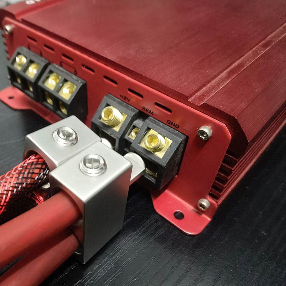 Car Audio Power/Ground Offset Wire Reducers Gauge Amp Input Reducers 12