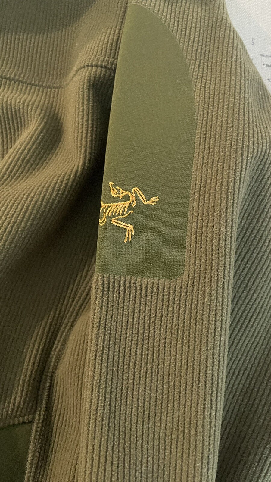 ARC'TERYX Arc’teryx maglione uomo piccolo verde full zip felpa pile