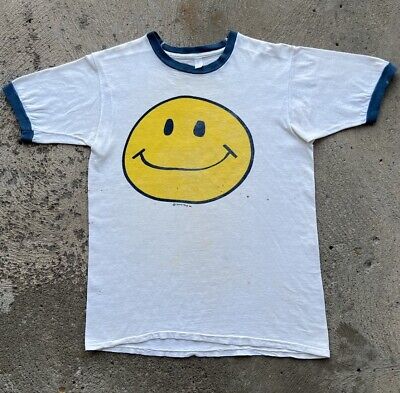 60s Tropix Togs Inc Harvey Ball Smiley Face Ringer T Shirts Grunge Distressed | eBay 60s Tropix Togs Inc Harvey Ball Smiley Face Ringer T Shirts Grunge Distressed | eBay