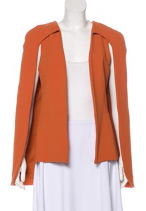 orange cape blazer