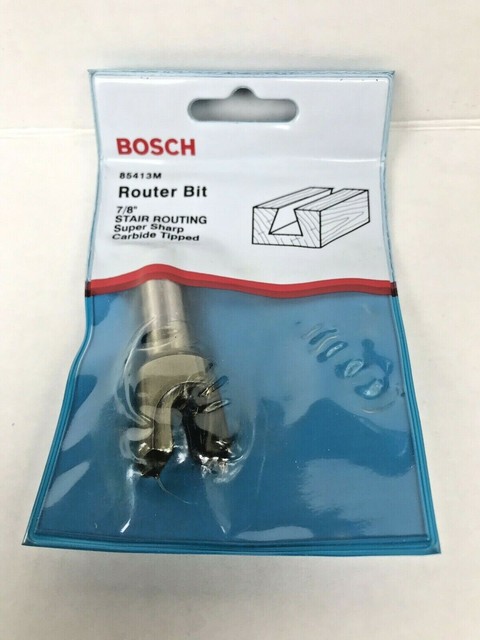 Bosch 85413m 7 8 Carbide Tipped Stair Routing Bit With 1 2