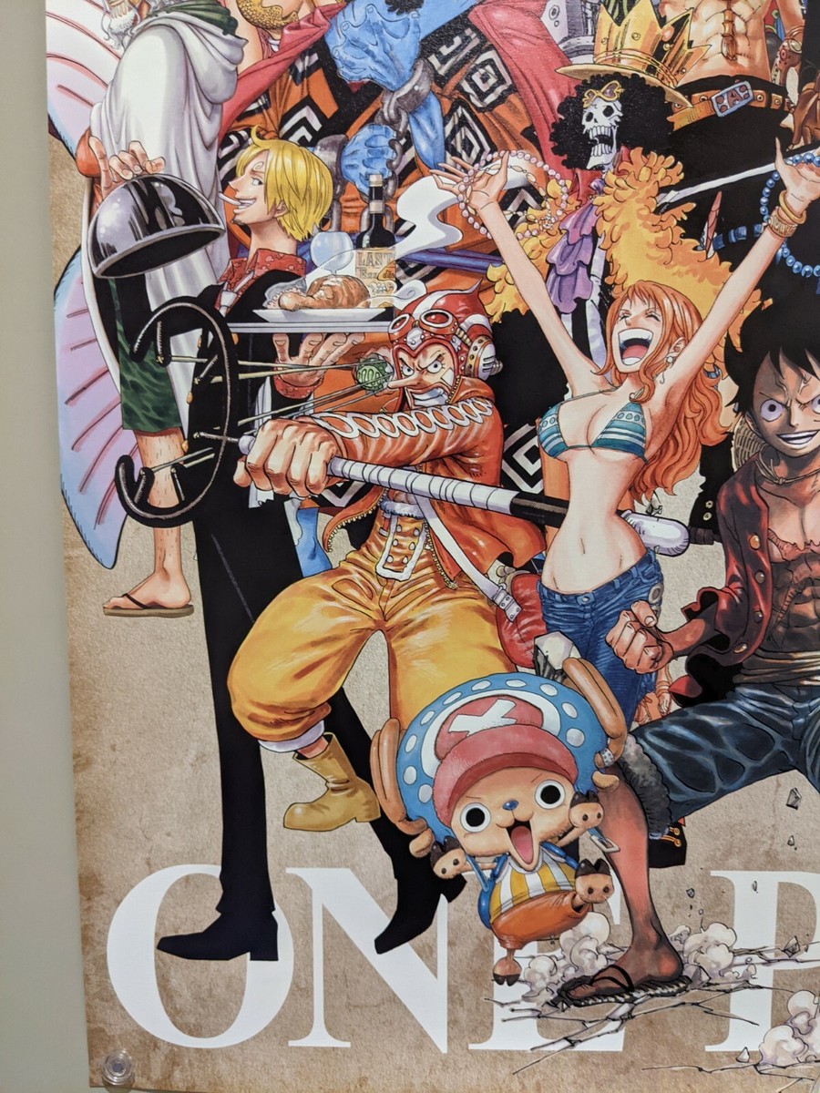 ONE PIECE A1 Size Art Poster Official goods Japanese comic Jump
