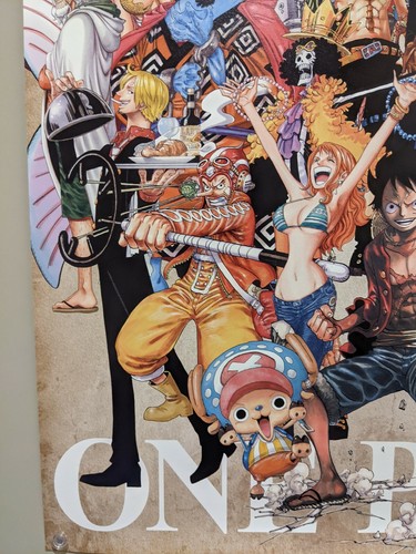 ONE PIECE A1 Size Art Poster Official goods Japanese comic Jump Shop Limited new - Picture 5 of 12
