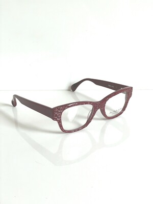 Originale Brille in geprägter Optik, Jean-Charles de Lemps Mod. DEAN 2