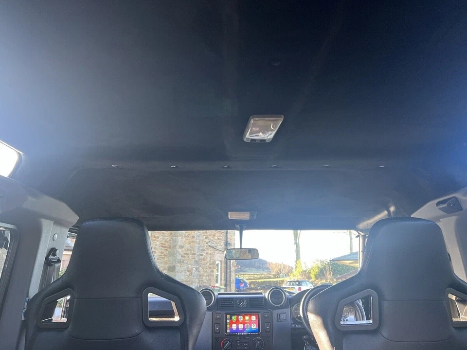 Black Headlining Kit - Luxury Stretch Suede Material & Trim-Fix Spray Adhesive - Image 2 of 4