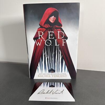 Red Wolf by Rachel Vincent First Edition | Brand New | With Signed Bookplate