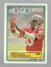 1983 Topps #171 Renaldo Nehemiah Excellent/NM