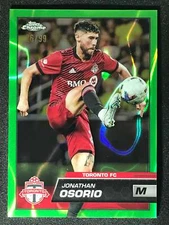 2023 Topps Chrome MLS Green Lava Refractor #35 Jonathan Osorio - Toronto 26/99