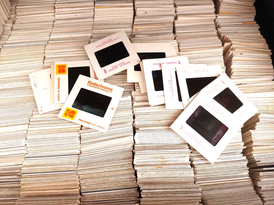 Borde de papel 35 mm diapositivas mezcla aleatoria por libra múltiples descuentos ENVÍO GRATUITO A EE. UU. Foto 2 de 2