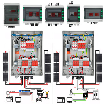 PV Solar Anschlusskasten Überspannungsschutz T2 Solar solarpanel 500W DC 1000V