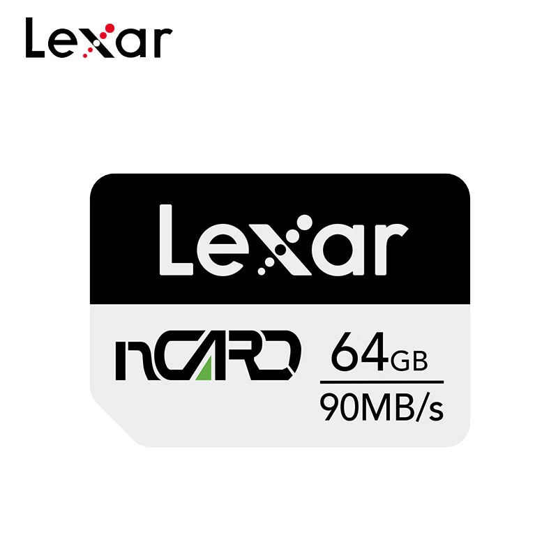 Lexar NM Memory Card 64GB 128GB 256GB High Speed 90MBs NCard For Phone Nano Card - Image 2 of 4