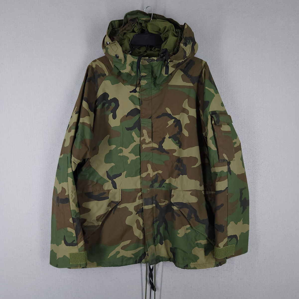 VTG Alpha Industries Military Jacket Mens L Short Parka Cold