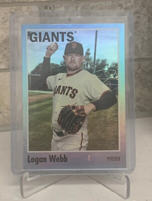 Logan Webb /25 Blue Foilboard #135 2024 Topps Archives San Francisco Giants