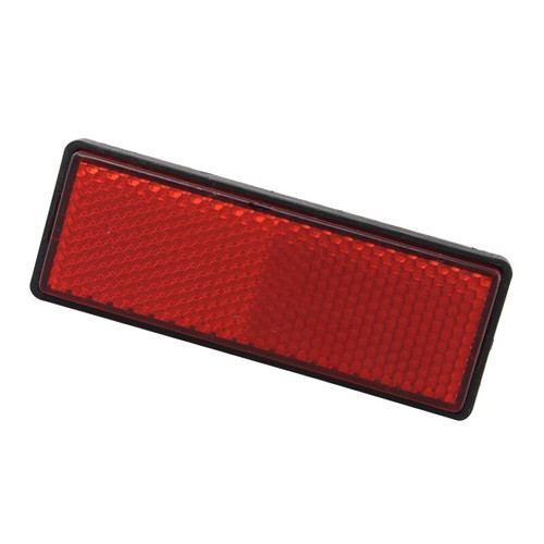 2x Universal Motocicleta Rojo Reflector Trasero Trasero Freno Parada Marcador Luz Remolque - Imagen 12 de 12