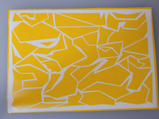 Splinter Camo Stencil  High Bake Vinyl for Cerakote, Duracoat, Gunkote