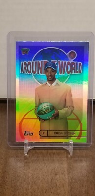 2002-03 Topps Around The World Grizzlies Basketball Card #AW23 Drew Gooden