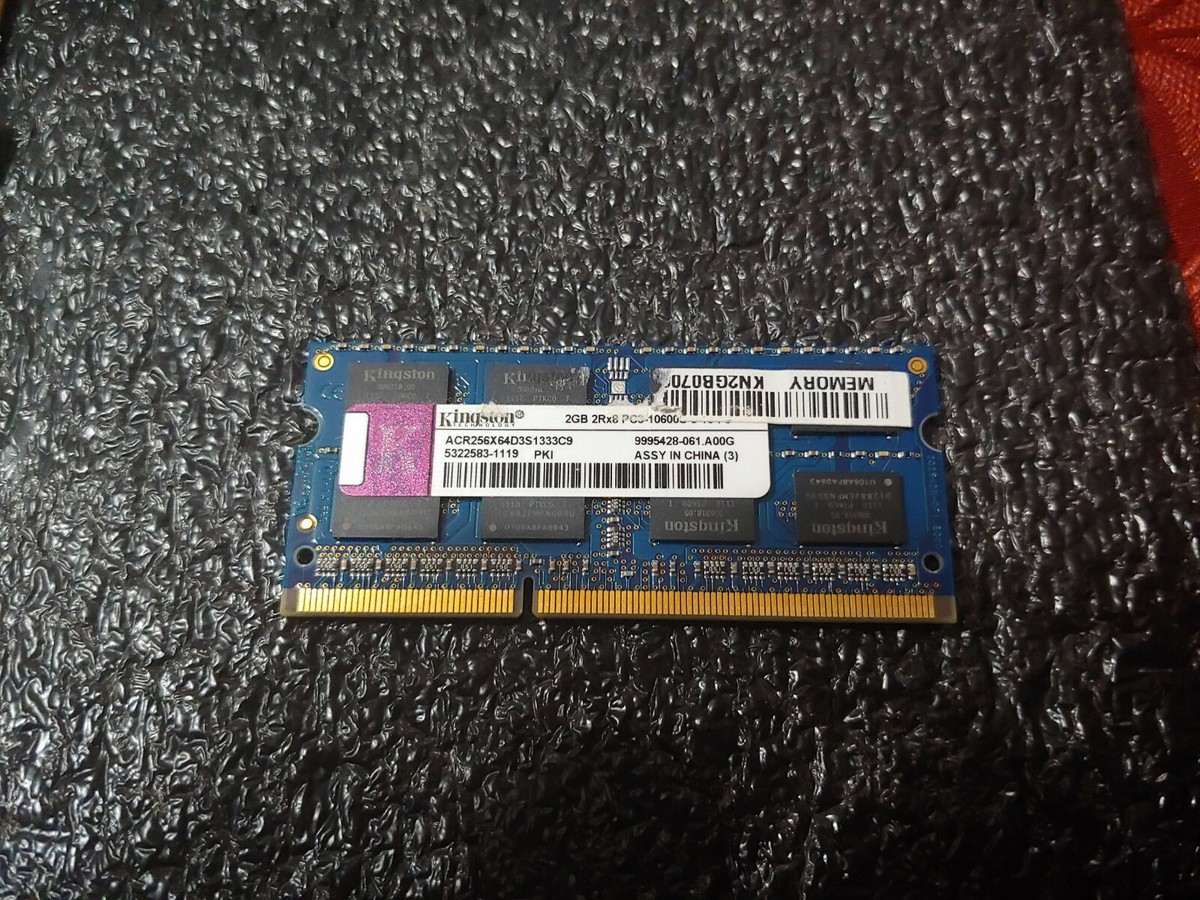 Tecmiyo Lot de 2 barrettes de mémoire RAM 4 Go PC3 10600 UDIMM DDR3