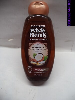 Qty = 110 oz (5 x 22 oz Bottle): Garnier Whole Blends Smoothing Shampoo