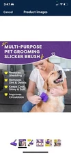 Self Cleaning Slicker slicker brush 