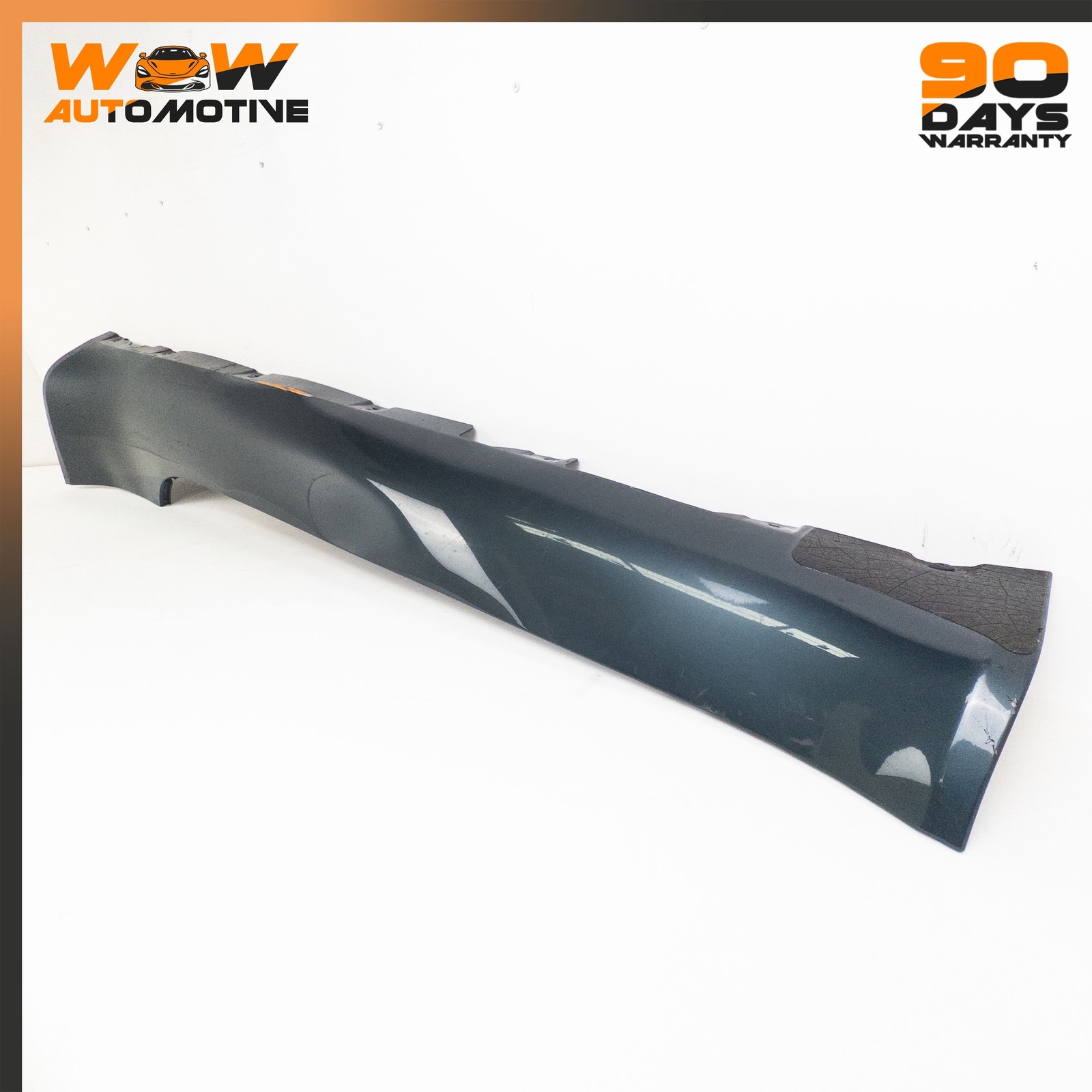 06-16 ASTON MARTIN V8 VANTAGE LEFT ROCKER PANEL MOULDING SILL WHITE OEM