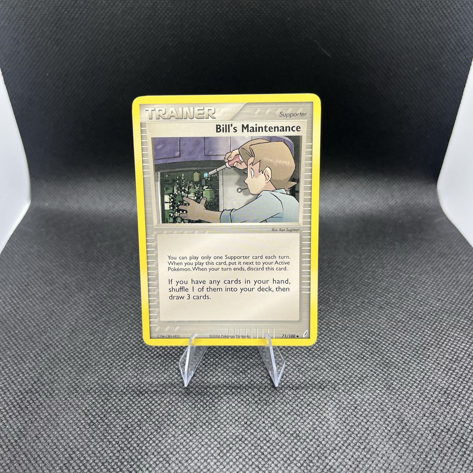 TCG Pokemon Bill's Maintenance 71/100 Uncommon Pokemon