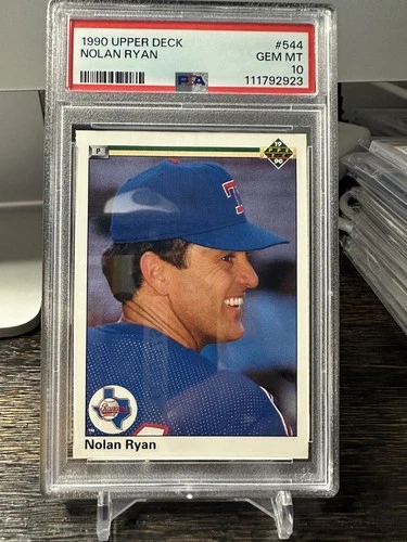 1990 upper deck nolan ryan PSA 10 #544