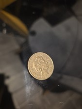 2008 Elizabeth II £1 One Pound Coin. The Royal Shield Of Arms Reverse