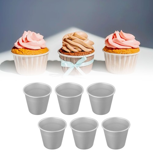 Schnellverschluss Mini Puddingformen für perfekt gekochte Ergebnisse (6er Pack) - Bild 5 von 12