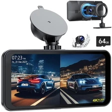 LAMTTO 6.25'' Wireless Car Stereo for Apple Carplay Screen for Cars Android A...