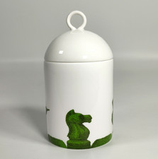 Fortnum und Mason Deckel Porzellan Topiary Garten Dose Topf Behälter