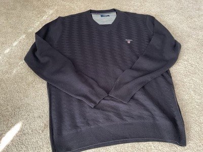 GANT Sweatshirt Herren Schwarz Größe L  Guter Zustand / Logo auf der Brust GANT