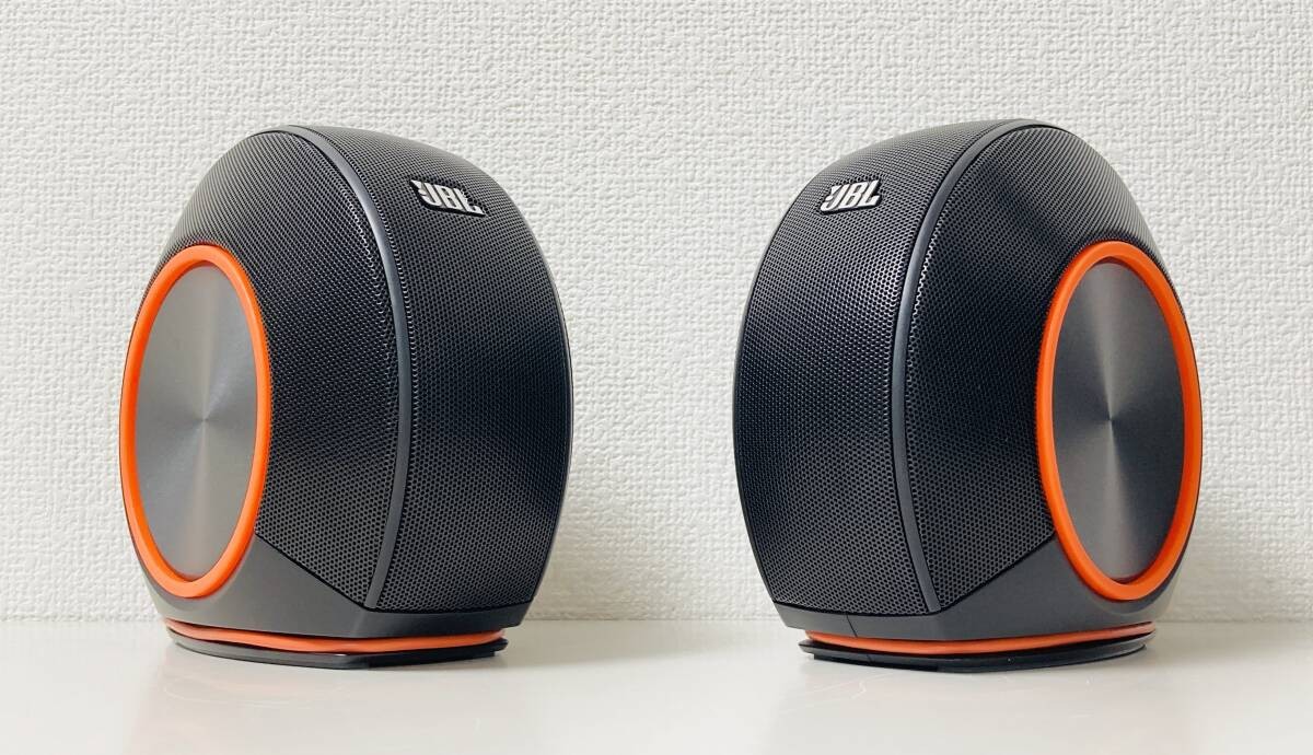 NEW JBL Pebbles Bass Powered Speaker PEBBLESBLKJN USB DAC Black