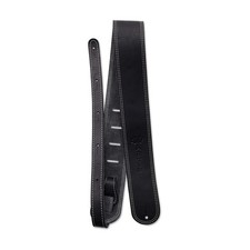 Martin Ball Glove Leather Guitar Strap   Black